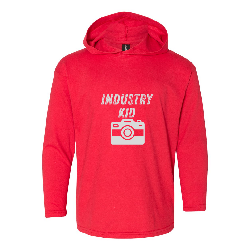 Industry Kid Youth Long Sleeve Hooded T-Shirt