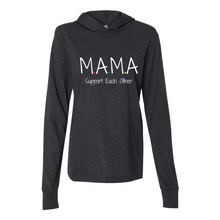 Load image into Gallery viewer, M.A.M.A Long Sleeve Jersey Hooded Tee
