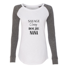 Load image into Gallery viewer, Savage NaNa Preppy Patch Slub T-Shirt
