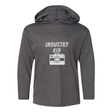 Load image into Gallery viewer, Industry Kid Youth Long Sleeve Hooded T-Shirt
