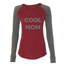 Load image into Gallery viewer, Cool Mom Preppy Patch Slub T-Shirt
