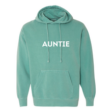 Load image into Gallery viewer, Auntie Garment-Dyed Hooded Sweatshirt
