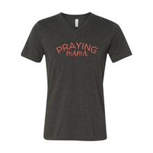 Load image into Gallery viewer, Praying MaMa Short Sleeve V-Neck Jersey Tee
