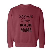 Load image into Gallery viewer, Savage MaMa Garment-Dyed Sweatshirt
