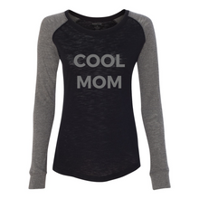 Load image into Gallery viewer, Cool Mom Preppy Patch Slub T-Shirt
