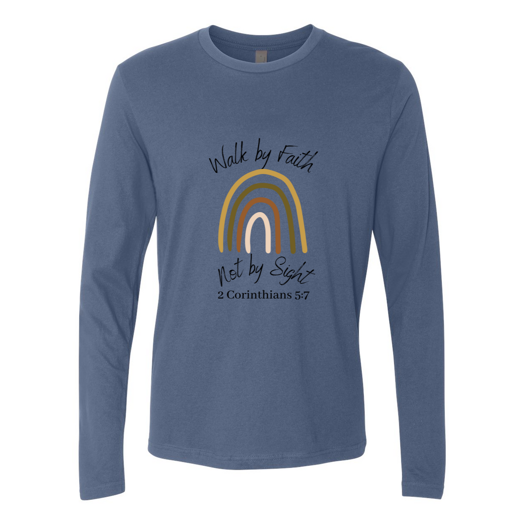 Walk by Faith Long Sleeve Crew