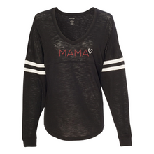 Load image into Gallery viewer, MaMa Slub VarsiTee V-Neck Jersey
