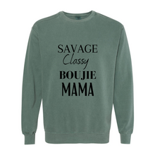 Load image into Gallery viewer, Savage MaMa Garment-Dyed Sweatshirt
