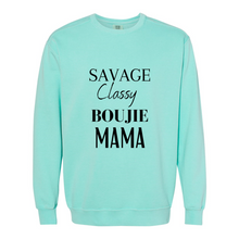 Load image into Gallery viewer, Savage MaMa Garment-Dyed Sweatshirt
