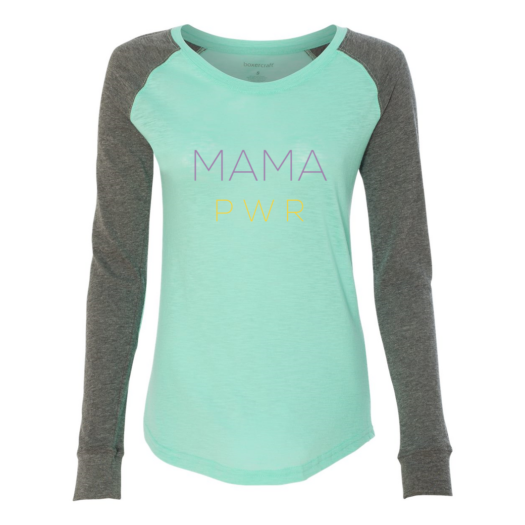 MaMa Preppy Patch Slub T-Shirt