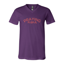 Load image into Gallery viewer, Praying MaMa Short Sleeve V-Neck Jersey Tee
