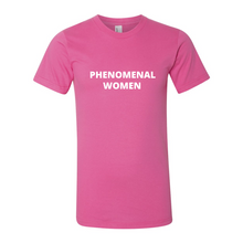 Load image into Gallery viewer, Phenomenal Women Jersey T-Shirt
