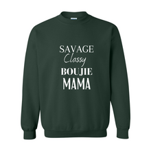 Load image into Gallery viewer, Savage MaMa Heavy Blend Crewneck Sweatshirt
