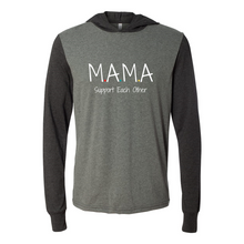 Load image into Gallery viewer, M.A.M.A Long Sleeve Jersey Hooded Tee
