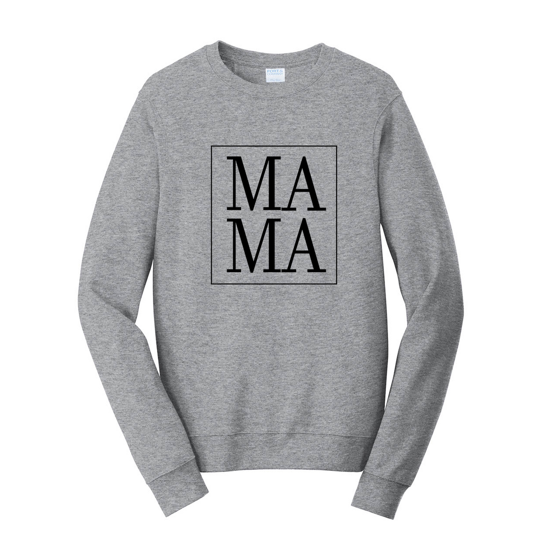 MAMA Fleece Crewneck Sweatshirt