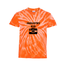 Load image into Gallery viewer, Industry Kid Vat-Dyed Pinwheel  T-Shirt
