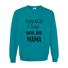 Load image into Gallery viewer, Savage MaMa Garment-Dyed Sweatshirt
