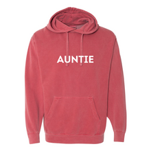 Load image into Gallery viewer, Auntie Garment-Dyed Hooded Sweatshirt
