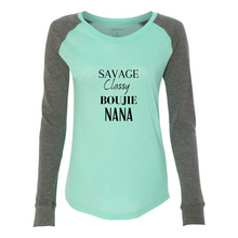 Load image into Gallery viewer, Savage NaNa Preppy Patch Slub T-Shirt
