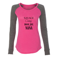 Load image into Gallery viewer, Savage NaNa Preppy Patch Slub T-Shirt
