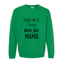 Load image into Gallery viewer, Savage MaMa Garment-Dyed Sweatshirt
