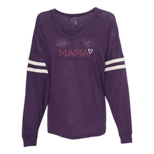 Load image into Gallery viewer, MaMa Slub VarsiTee V-Neck Jersey
