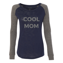 Load image into Gallery viewer, Cool Mom Preppy Patch Slub T-Shirt
