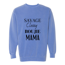 Load image into Gallery viewer, Savage MaMa Garment-Dyed Sweatshirt
