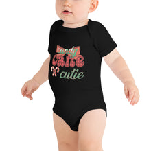 Load image into Gallery viewer, Candy Cane Cutie Baby short sleeve one piece
