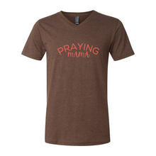 Load image into Gallery viewer, Praying MaMa Short Sleeve V-Neck Jersey Tee
