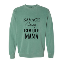 Load image into Gallery viewer, Savage MaMa Garment-Dyed Sweatshirt
