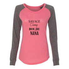 Load image into Gallery viewer, Savage NaNa Preppy Patch Slub T-Shirt
