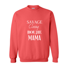 Load image into Gallery viewer, Savage MaMa Heavy Blend Crewneck Sweatshirt
