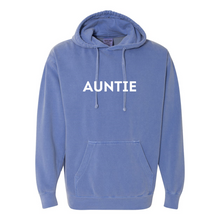 Load image into Gallery viewer, Auntie Garment-Dyed Hooded Sweatshirt
