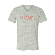 Load image into Gallery viewer, Praying MaMa Short Sleeve V-Neck Jersey Tee
