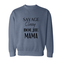 Load image into Gallery viewer, Savage MaMa Garment-Dyed Sweatshirt
