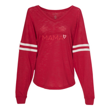 Load image into Gallery viewer, MaMa Slub VarsiTee V-Neck Jersey
