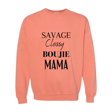 Load image into Gallery viewer, Savage MaMa Garment-Dyed Sweatshirt
