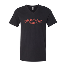 Load image into Gallery viewer, Praying MaMa Short Sleeve V-Neck Jersey Tee
