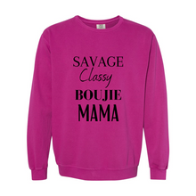 Load image into Gallery viewer, Savage MaMa Garment-Dyed Sweatshirt
