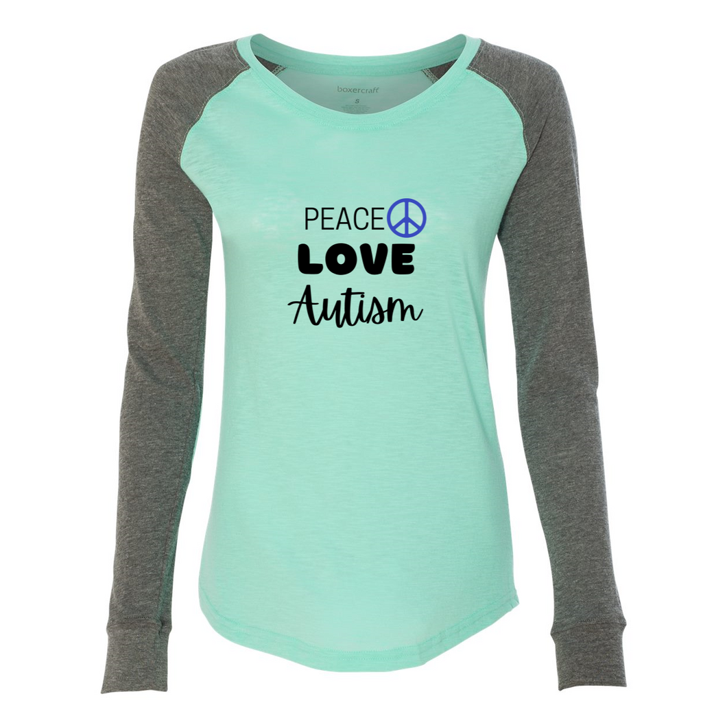 Peace Love Autism Tee (Autism Awareness)