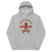 Load image into Gallery viewer, Gingerbread Man Kids fleece hoodie
