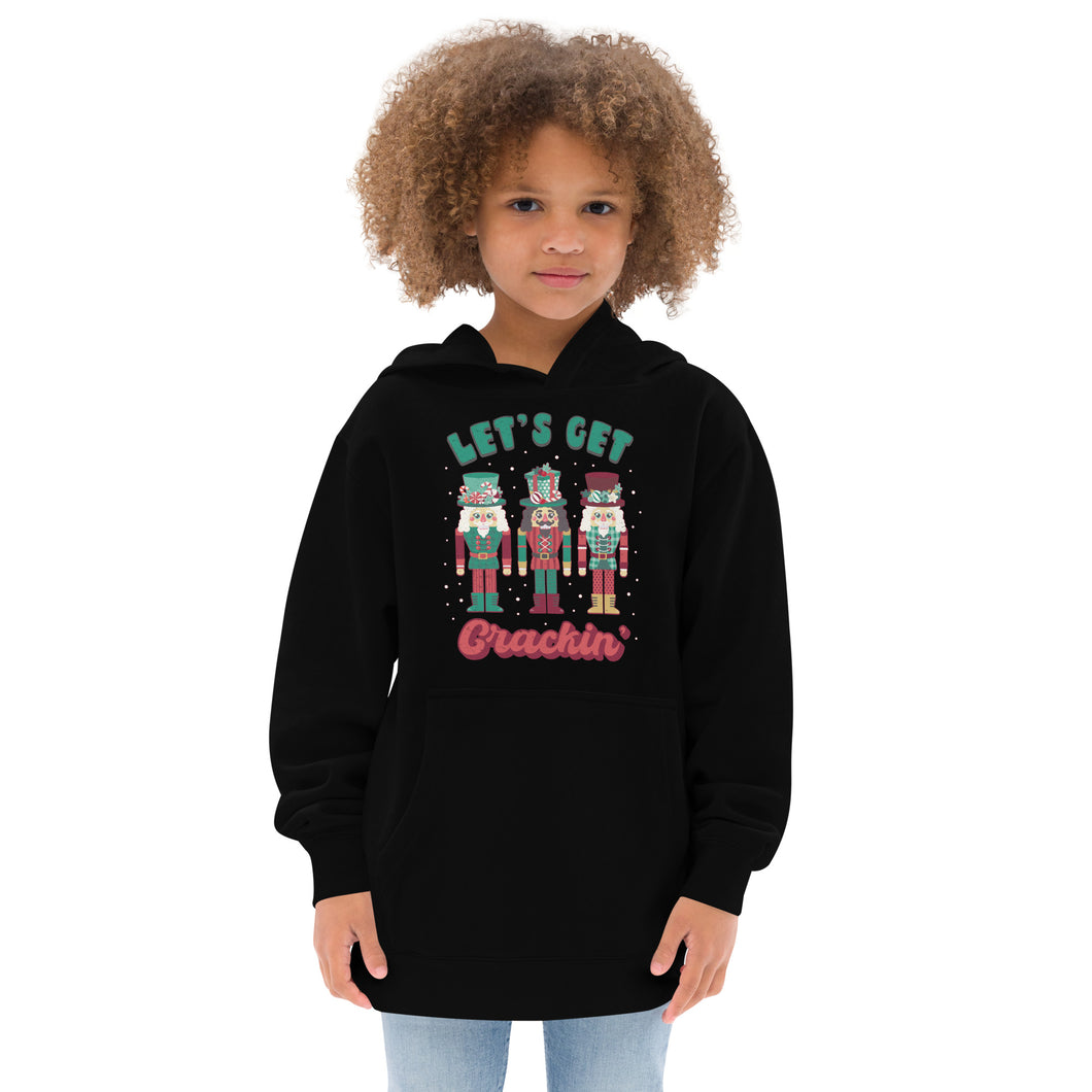 Lets Get Crackin Kids fleece hoodie