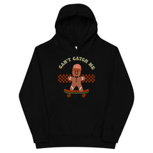 Load image into Gallery viewer, Gingerbread Man Kids fleece hoodie
