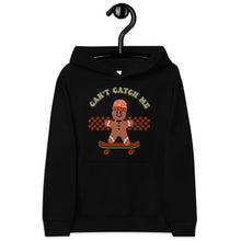 Load image into Gallery viewer, Gingerbread Man Kids fleece hoodie
