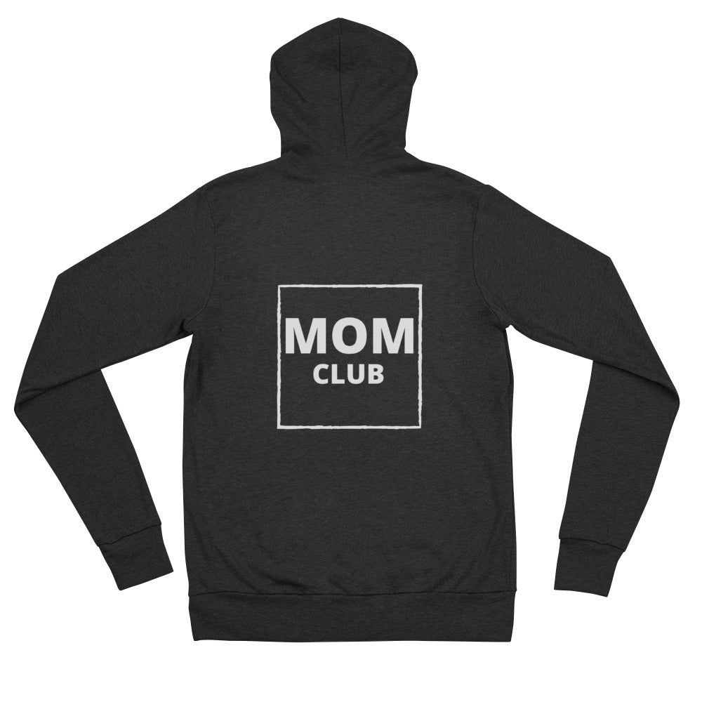 Mom Club zip hoodie