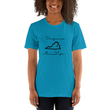 Load image into Gallery viewer, Virginia Mom Life Short-Sleeve Unisex T-Shirt
