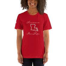 Load image into Gallery viewer, Louisiana Mom Life Short-Sleeve Unisex T-Shirt
