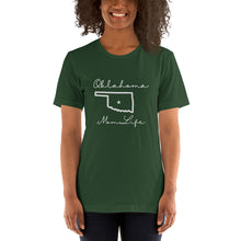 Load image into Gallery viewer, Oklahoma Mom Life Short-Sleeve Unisex T-Shirt
