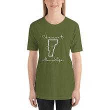 Load image into Gallery viewer, Vermont Mom Life Short-Sleeve Unisex T-Shirt
